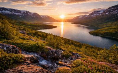 Abisko Nationalpark – Midnattssol och norrsken året runt